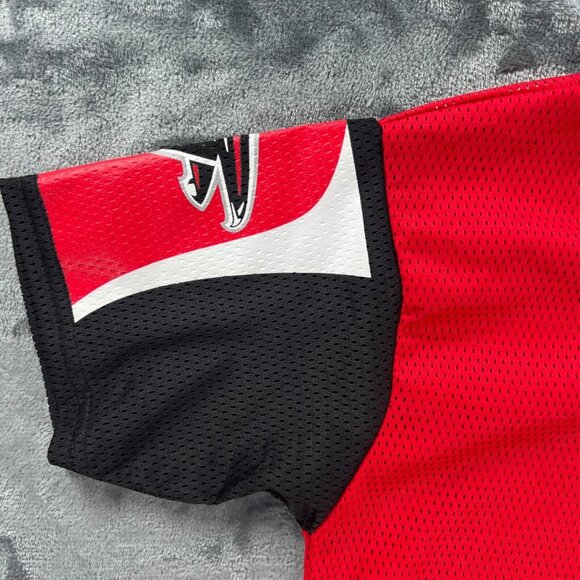 Franklin Football Jersey Boy Youth L VINTAGE Atlanta Falcons NFL Game Mesh - Picture 5 of 8